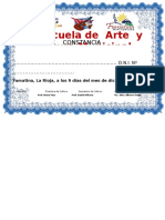 Certificado Par