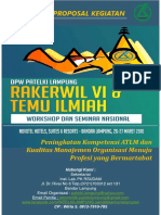 Proposal Rakerwil VI & Temu Ilmiah DPW PATELKI Lampung - Final