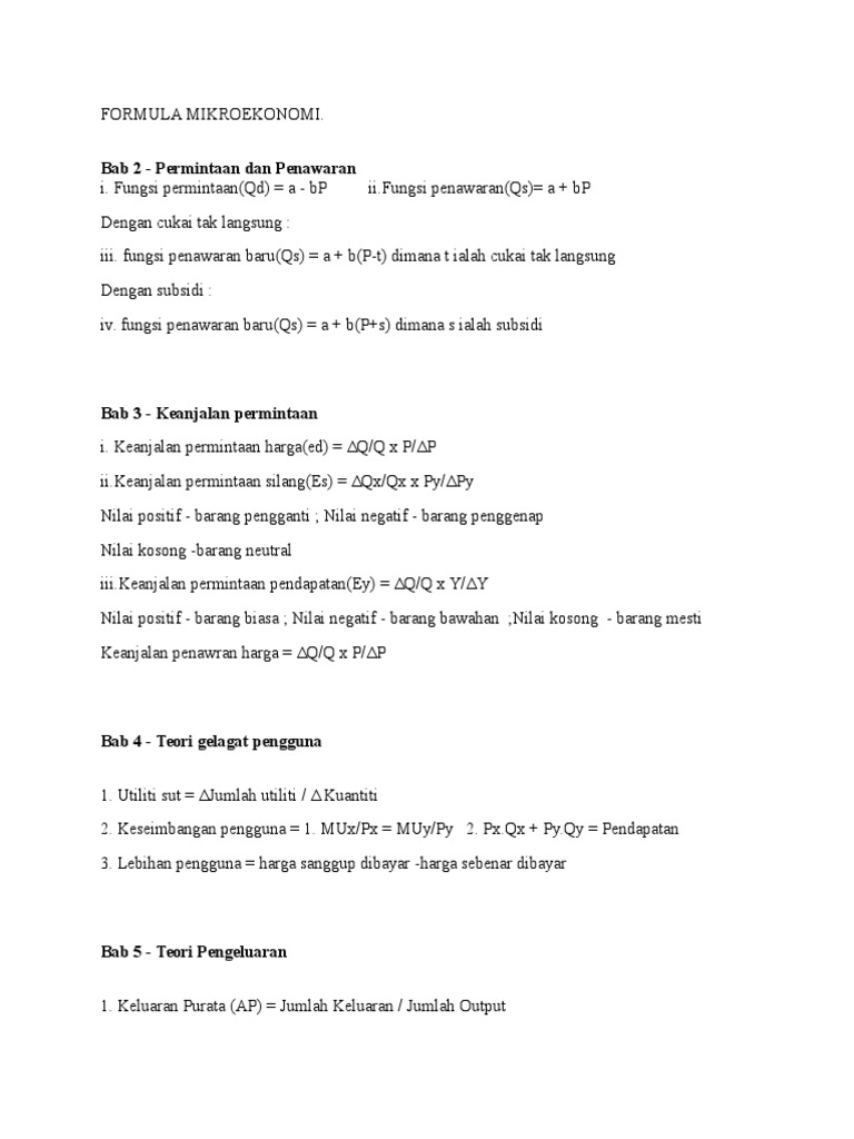 Formula Eko  PDF