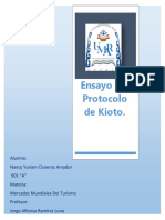 Ensayo Protocolo de Kioto