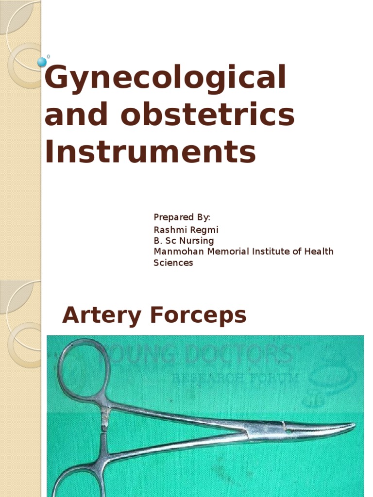 Gynecological and Obstetric Instruments | PDF