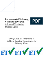 E.coli Detection Technology From Deinking Water