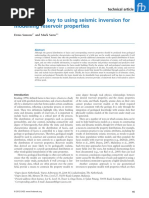 Facies As The Key To Using Seismic Inversion For Modelling Reservoir Properties