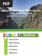 Application of Seismic Reflection on Coal
