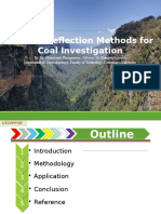 Application of Seismic Reflection On Coal