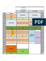 TPMDC 2016 Schedule