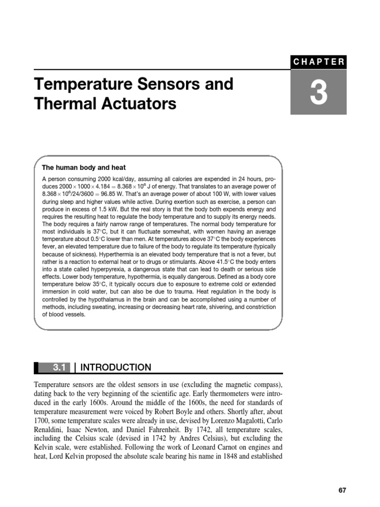 Temperature Sensors PDF Doping (Semiconductor) Semiconductors