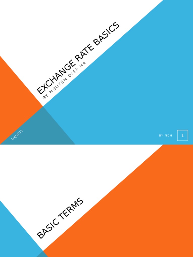 Understanding Exchange Rate Fundamentals | PDF | Exchange Rate ...
