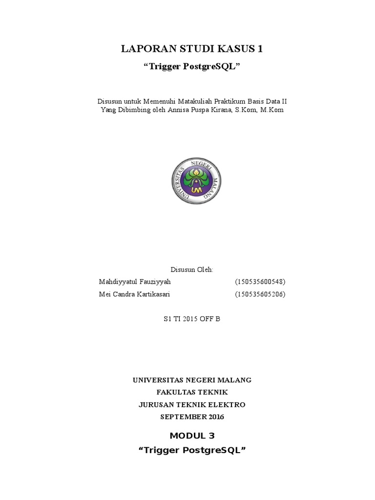 Mengaktifkan Database PostgreSQL | PDF | Komputer