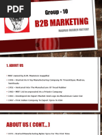 B2B Marketing - MRF