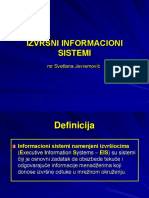 Izvrsni Informacioni Sistemi