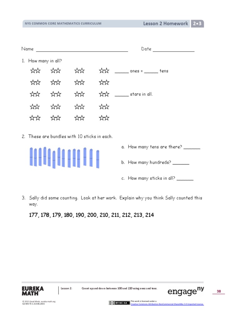 Lesson 2 Homework | PDF