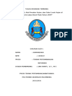 Tugas Pengertian Hidrologi Dan Siklus Hidrologi