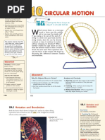 circular motion textbook sections