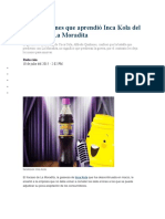 Las 7 Lecciones Que Aprendió Inca Kola Del Fracaso de La Moradita