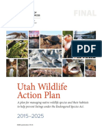 Utah Wildlife Action Plan, 2015-2025