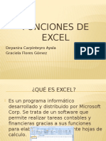 Funciones de Excel