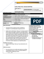 Planeación Matemáticas PDF