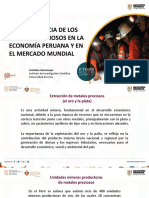 Importancia de Los Minerales Preciosos