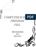 Class 12 Computer science(C++ and My SQL) Important Programs Part 3