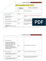 Reporte de Pruebas Radio Toyota