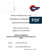 Sistemas de Distribución Del Aire Acondicionado en El Recinto