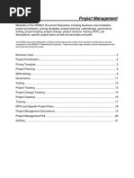 Project Management Standard Operating Procedures | PDF | Service Level ...
