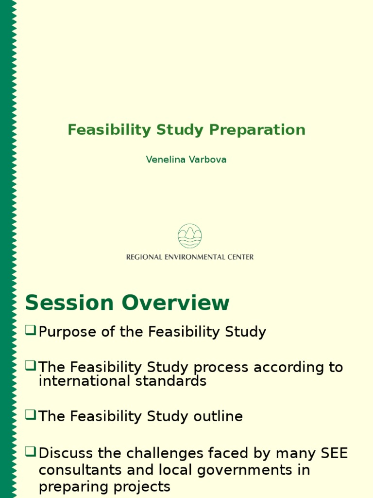 Feasibility Study Preparation Guide | PDF | Feasibility Study | Cost ...