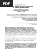 Download Crawford - No Child Left Behind Misguided Approach to School Accountability for English Language Learners by Ashlar Trystan SN33365082 doc pdf