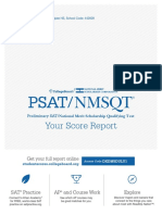 Psat Score