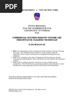 Commercial Kitchen Exhaust System_Fire Dept 2015