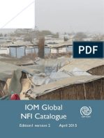 APRIL-2015 -IOM Gobal NFI Catalogue
