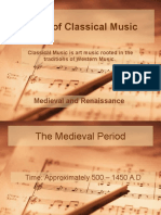 Periods of Classical Music 1 