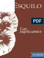 Las Suplicantes - Esquilo