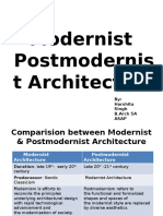 Moderna I Postmodera Arhitektura