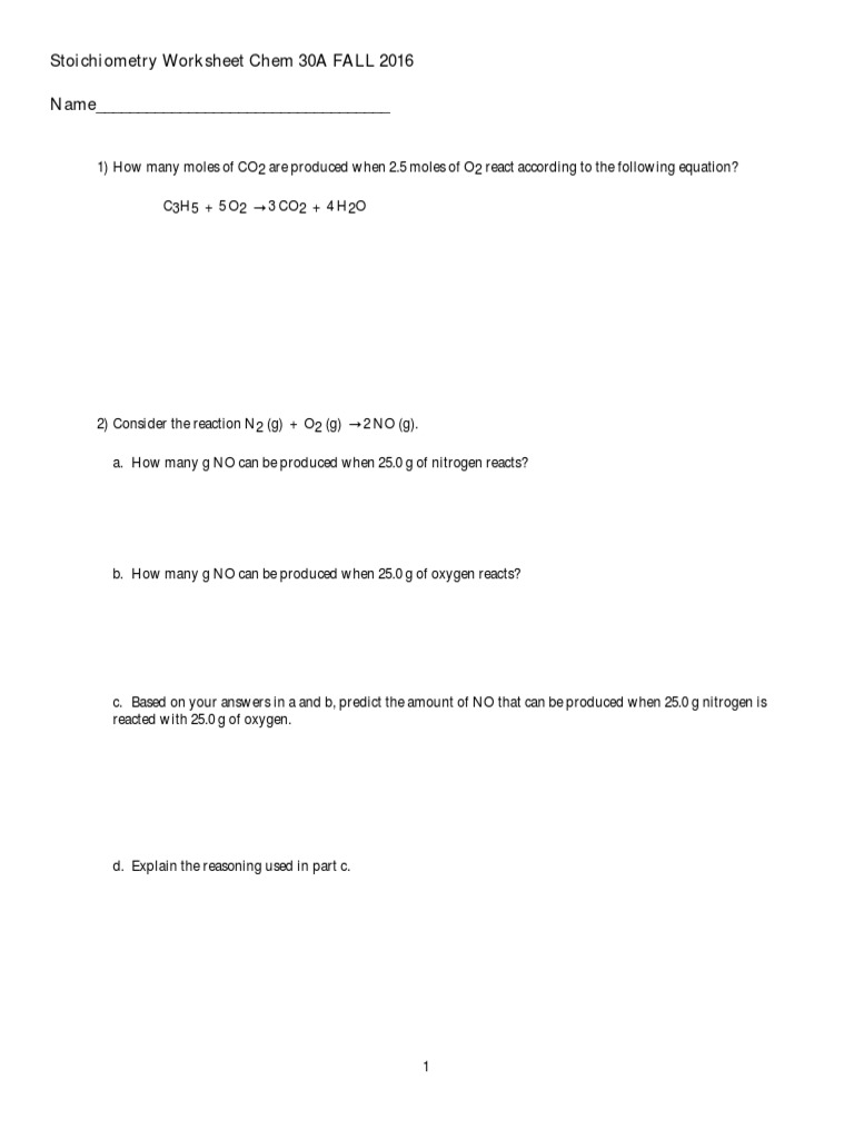 Worksheets Stoichiometry Worksheet 2 Percent Yield worksheet percent yield mytourvn study site unit 10 2 general chemistry stoichiometry and yield