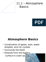 The Atmosphere Basics