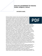 Qué Es La Historia de La Sensibilidad PDF