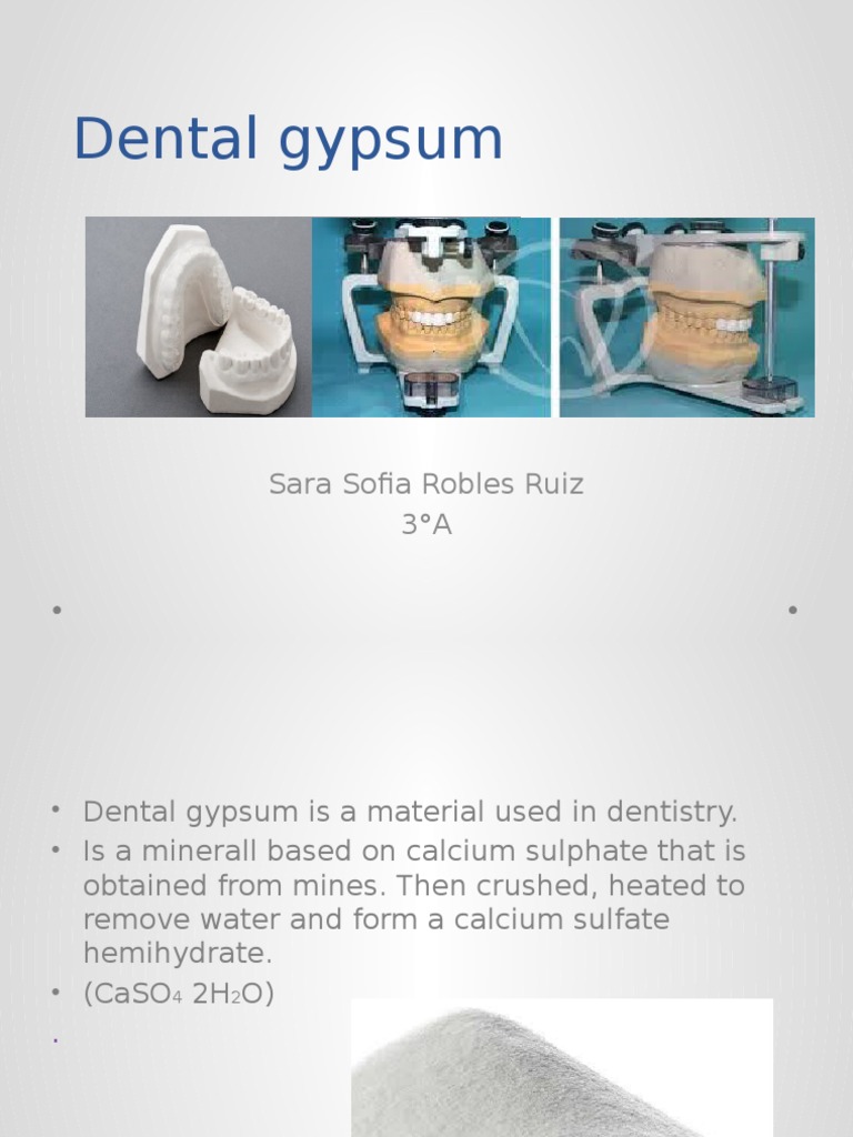 Dental Gypsum