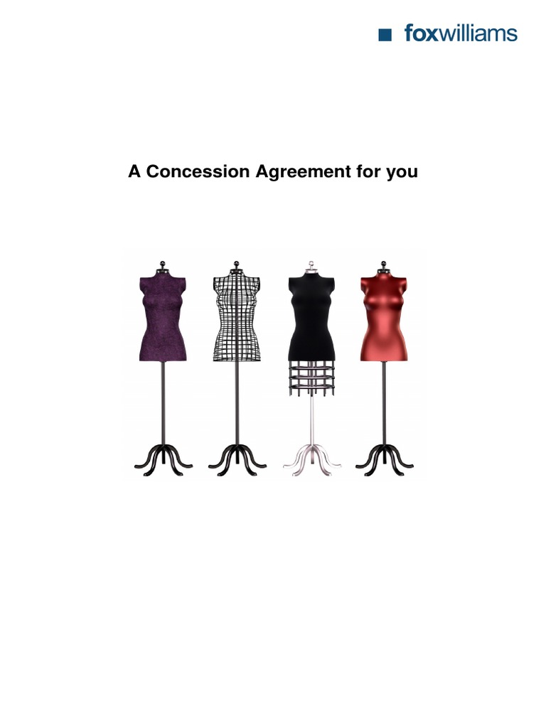 Concession Agreement (DEPT STORE) Download Free PDF Indemnity Lease