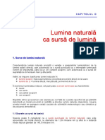 D - Lumina Naturala CA Sursa de Lumina