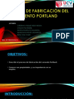 EXPOSICION Cemento Portland