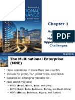 Multinational Financial Management: Opportunities and Challenges