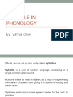 Q5-Syllable in Phonology