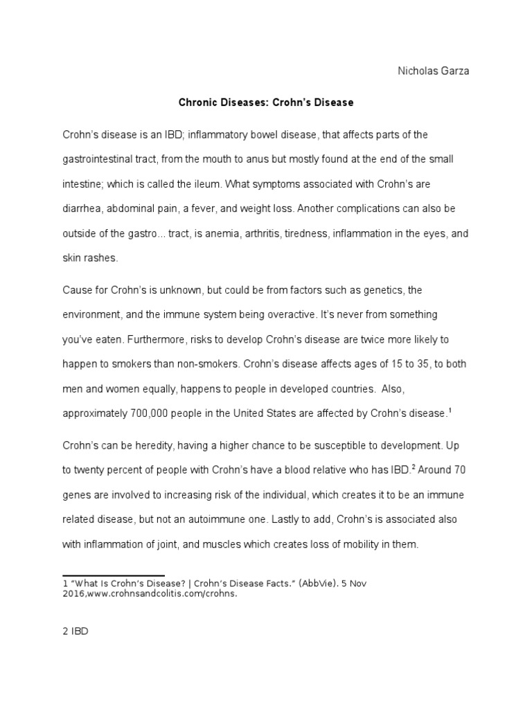 Crohn's disease diet picture