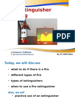 Fire Extinguisher Training: by Uc Anr Eh&S