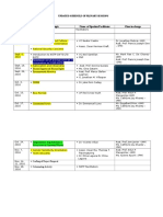 Updated Schedule of Plenary Sessions As of Sept 9, 2016