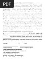 Termo de Consentimento Livre e Esclarecido