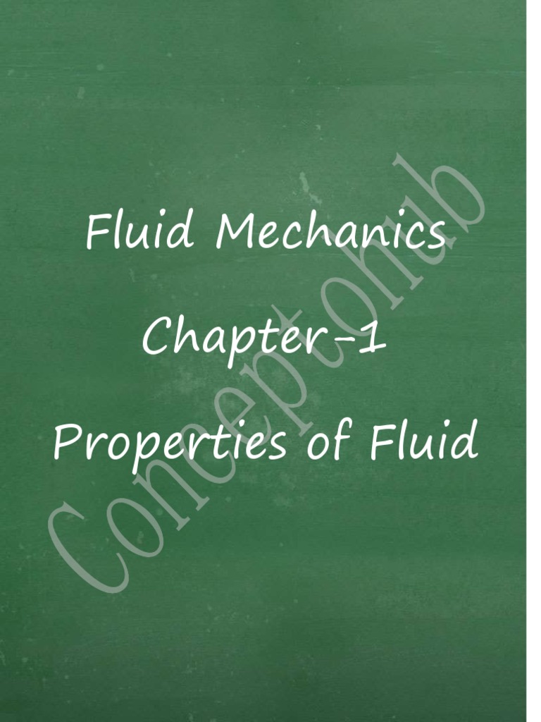 Properties of Fluid PDF