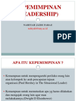 Materi Kepemimpinan Leadership s1 2011